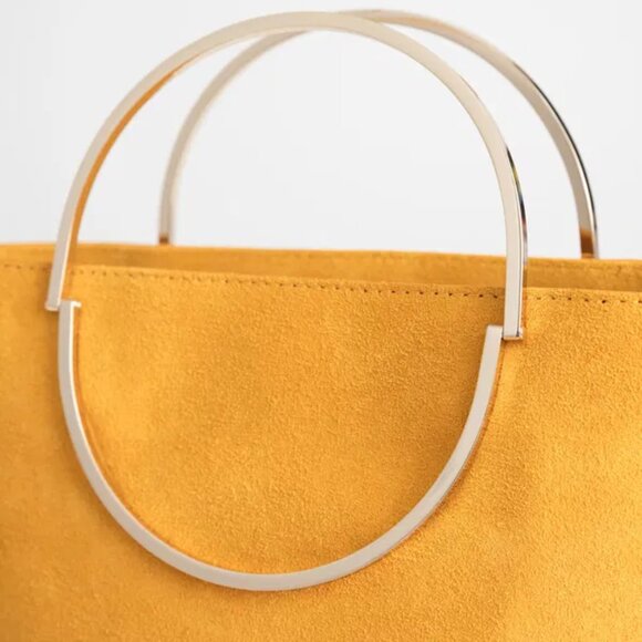 & Other Stores, Suede Bucket Bag - One Size, EUC - Picture 7 of 8